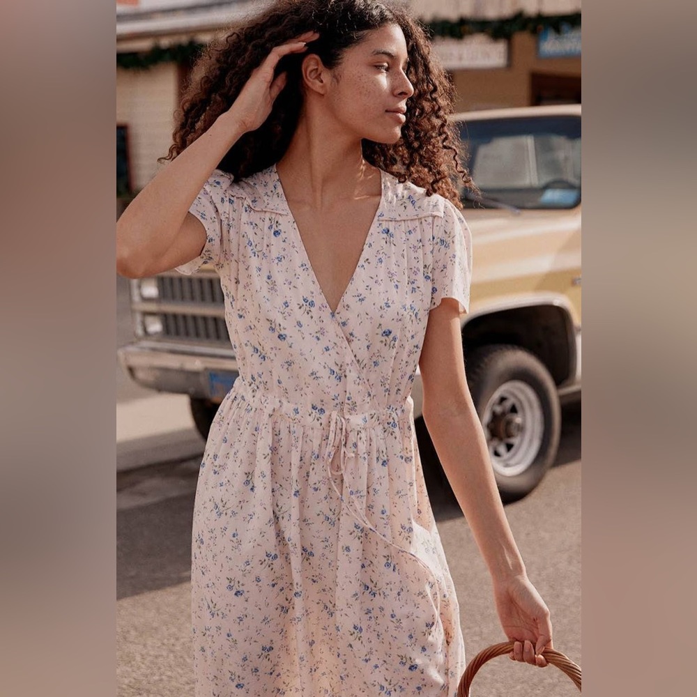 Christy Dawn The Dawn Dress in Blueberry Spray